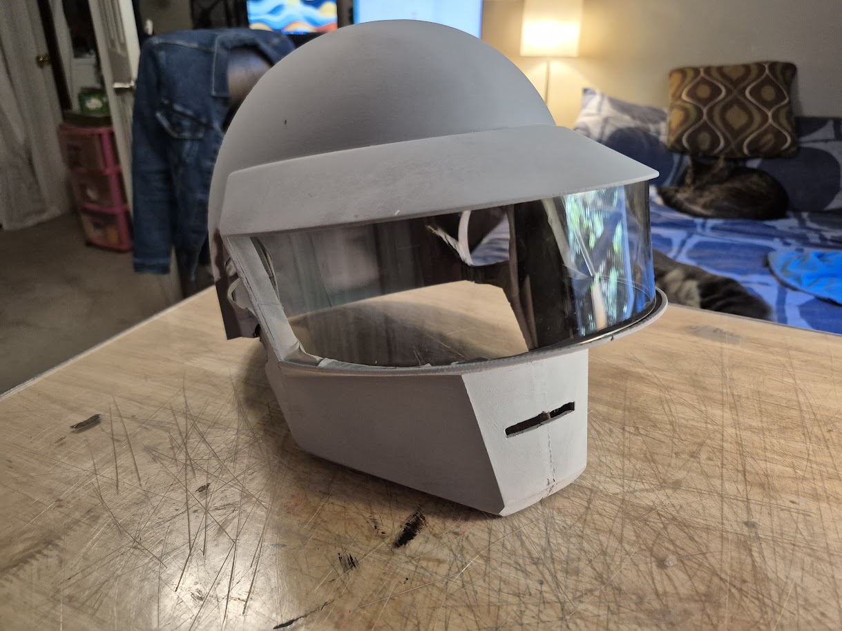 A beautifully painted and finished 3D printed dome